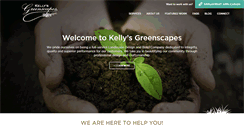 Desktop Screenshot of kellysgreenscapes.com
